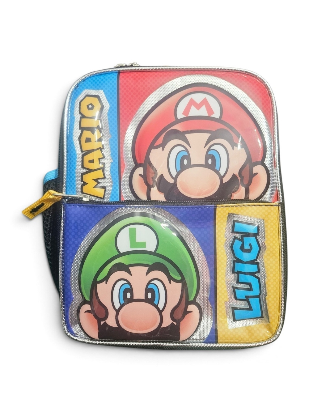 Super Mario & Luigi Kids Character Insulated Lunch Bag